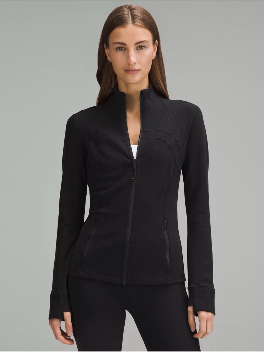 Lululemon Define Jacket Black Full Zipper Workout Gym Athleisure-12